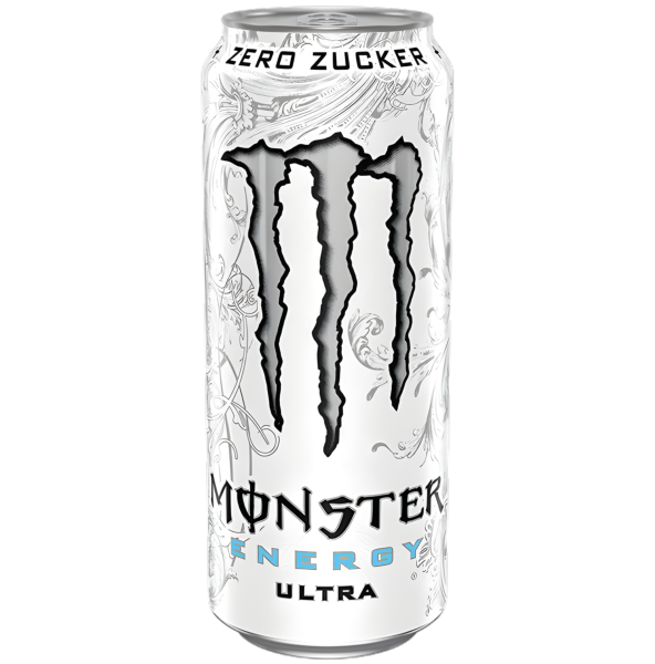 MONSTER ENERGY - Ultra White Zero Sugar 500ml